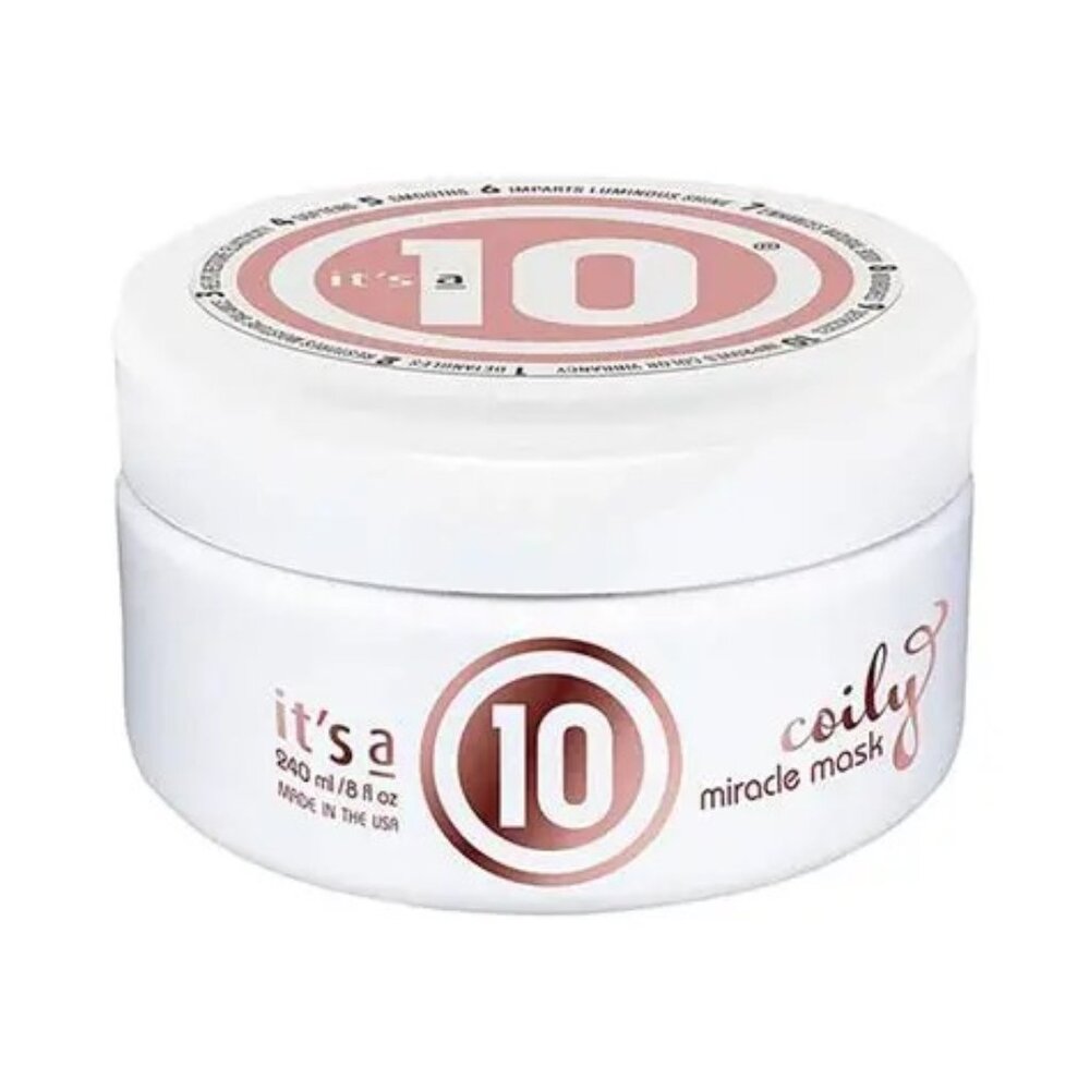 ALL 3: It's a 10:8oz Coily Miracle Mask, 4oz Leave-in Conditioner & 10oz Shampoo